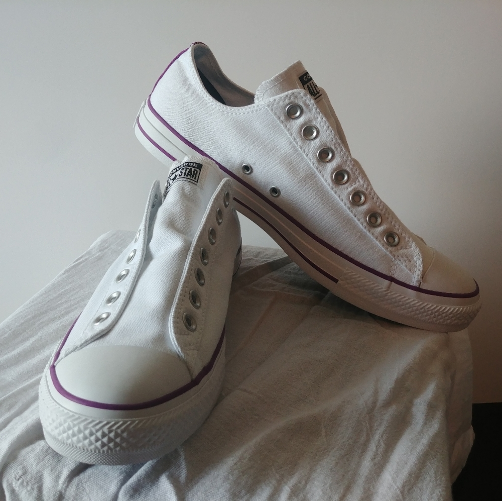 CONVERSE SLIP ON WHITE
